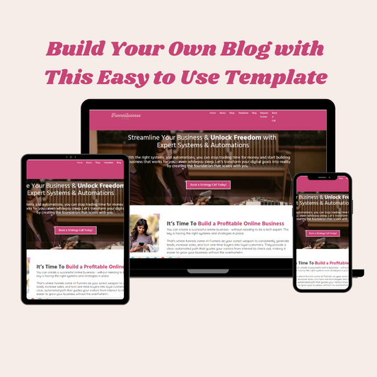 Build Your Own Blog with This Easy-to-Use Systeme.io Template – Only $47