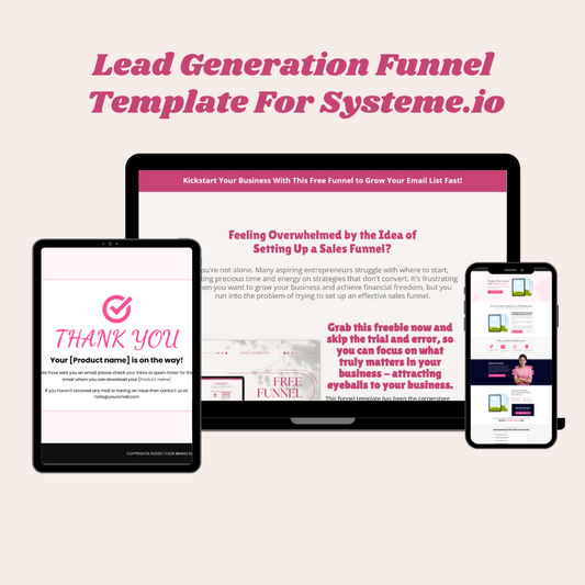 Lead Generation Funnel Template: