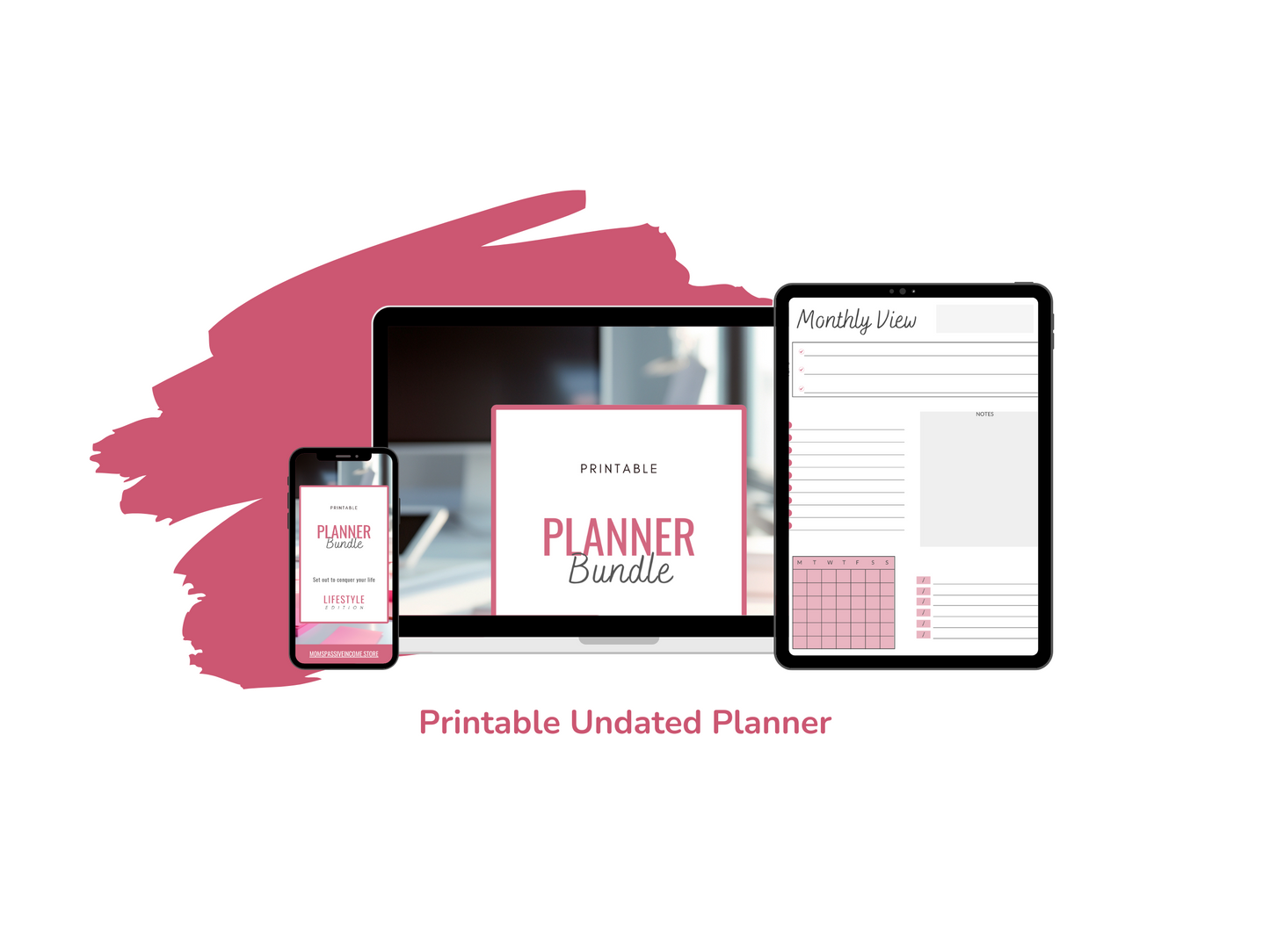 Printable Planner Bundle - Lifestyle Edition