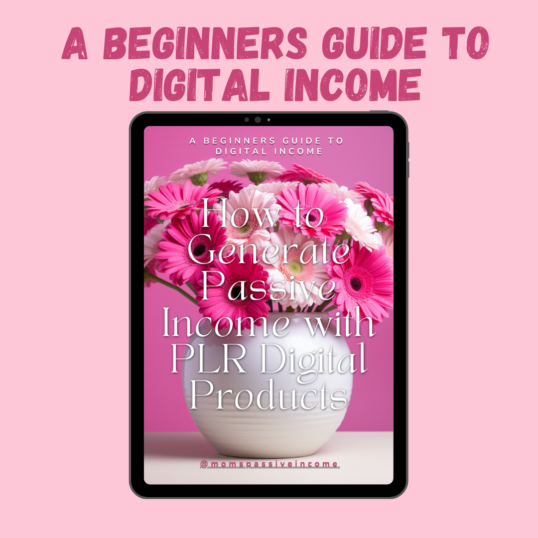 How to Generate Passive Income with PLR Digital Products – FREE Guide