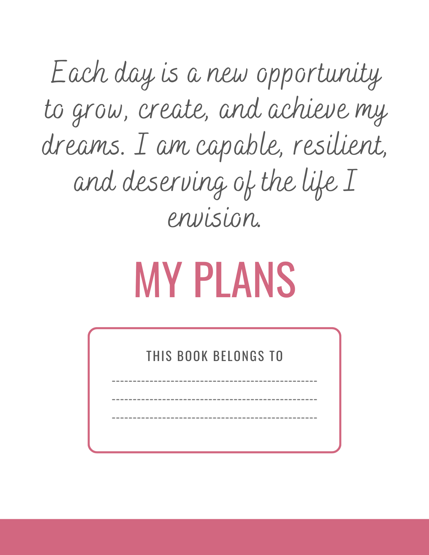 Printable Planner Bundle - Lifestyle Edition